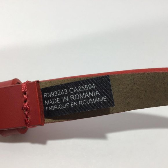Diesel Mina 5 Pompeian Red Belt Size 70/28 main image 6